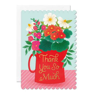 Ricicle Cards | Thank You So Much Vase