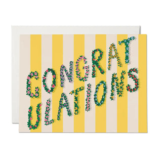 Yellow Congratulations Card