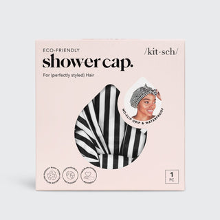 Kitsch | Luxury Shower Cap - Stripes