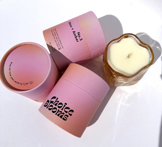 Choice Blooms | 7.2 oz. Moss + Amber Candle