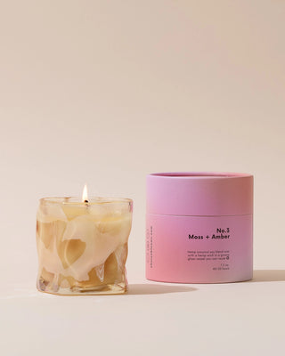 Choice Blooms | 7.2 oz. Moss + Amber Candle