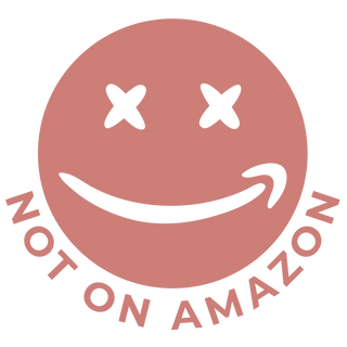 Not on Amazon Pink Smiley Icon