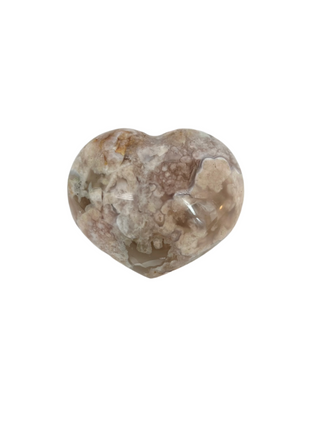 Flower Agate Heart