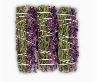 Lavender, Rosemary & White Sage Smudge Stick