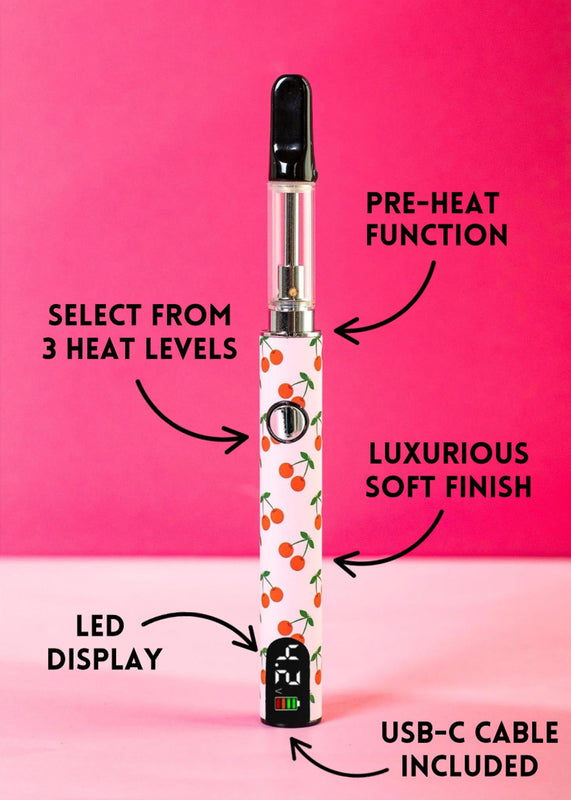 cute vape pen battery Cherry Pen Battery – Hawkins & Clover