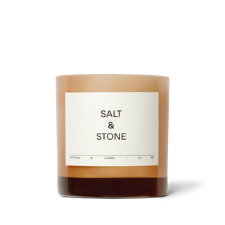 Salt & Stone | Saffron and Cedar Candle