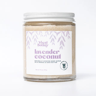 Vocal Botany | Lavender Coconut Butter Body Scrub