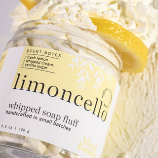 Vocal Botany | Limoncello Whipped Soap Fluff