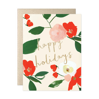 Our Heiday | Holiday Floral Card