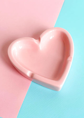 Canna Style | Pink Candy Heart Ashtray