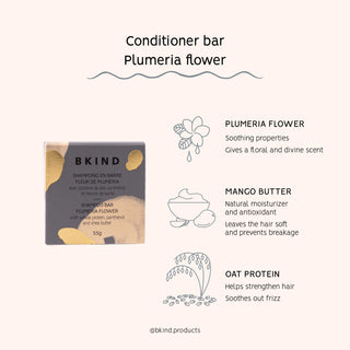 BKIND | Plumeria Conditioner Bar